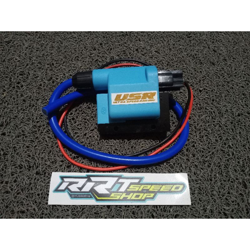 BLUE COIL / KOIL BIRU USR ULTRA SPEED RACING INJECTION INJEKSI R15 R25 NMAX AEROX PCX VESPA DLL