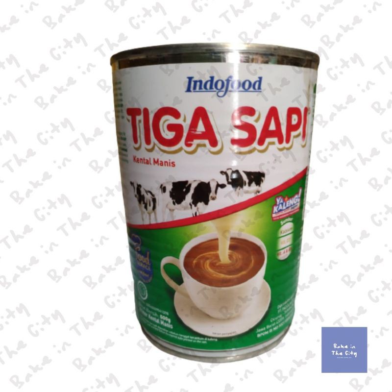 

Susu Kental Manis Tiga Sapi - 500gr