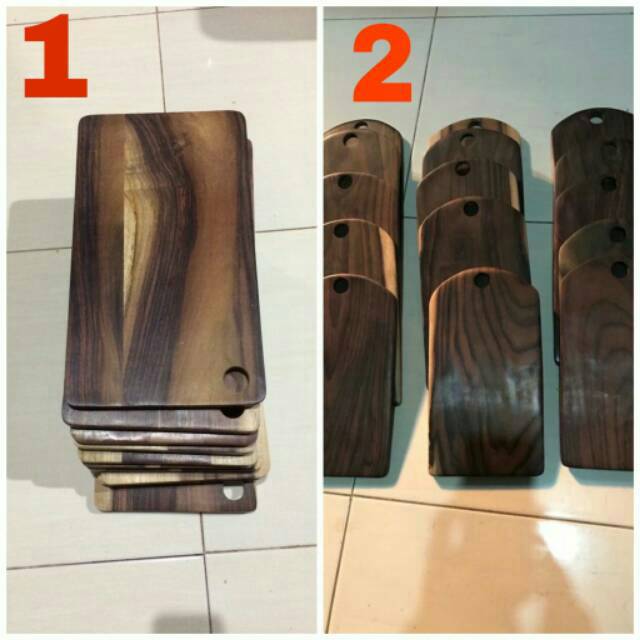 Talenan Kayu 34X19cm / Wooden Cutting Board Kayu Sonokeling / Sonokembang