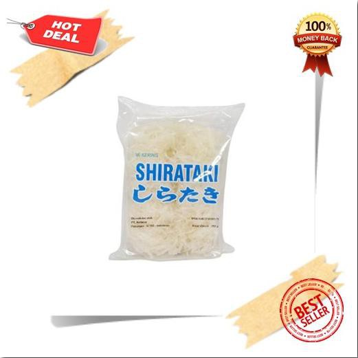 

TERLARIS! Dry Shirataki - Mie Kering Shirataki ( isi 10pcs ) 250g