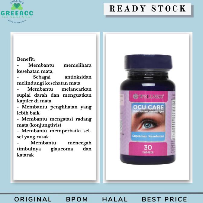 Wellness Ocu care Vitamin Mata Eyevite 30 kapsul