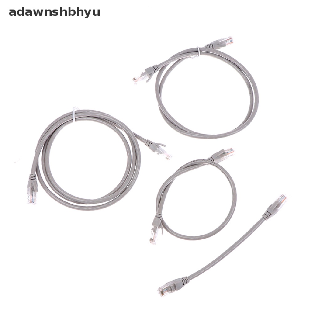 Kabel Jaringan Eterna adawnshbhyu CAT6E Male to Male RJ45 Patch LAN Kabel Pendek 0.2m-1.5m