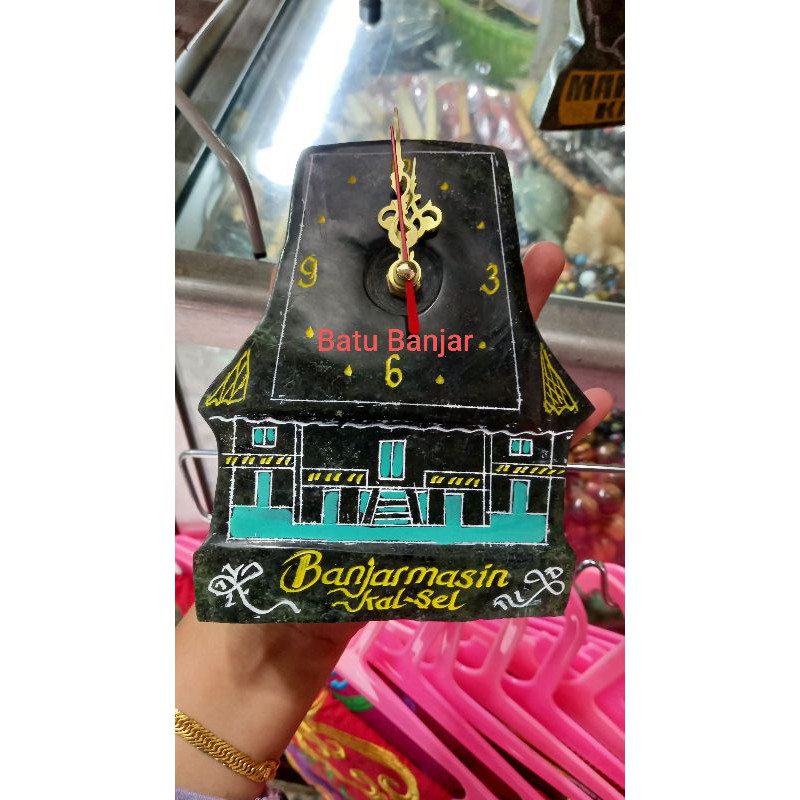 jam batu aji rumah adat banjar