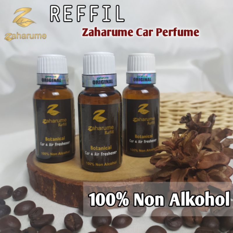 Refill 20 ml Parfum Mobil dan Ruangan Zaharume Non Alcohol