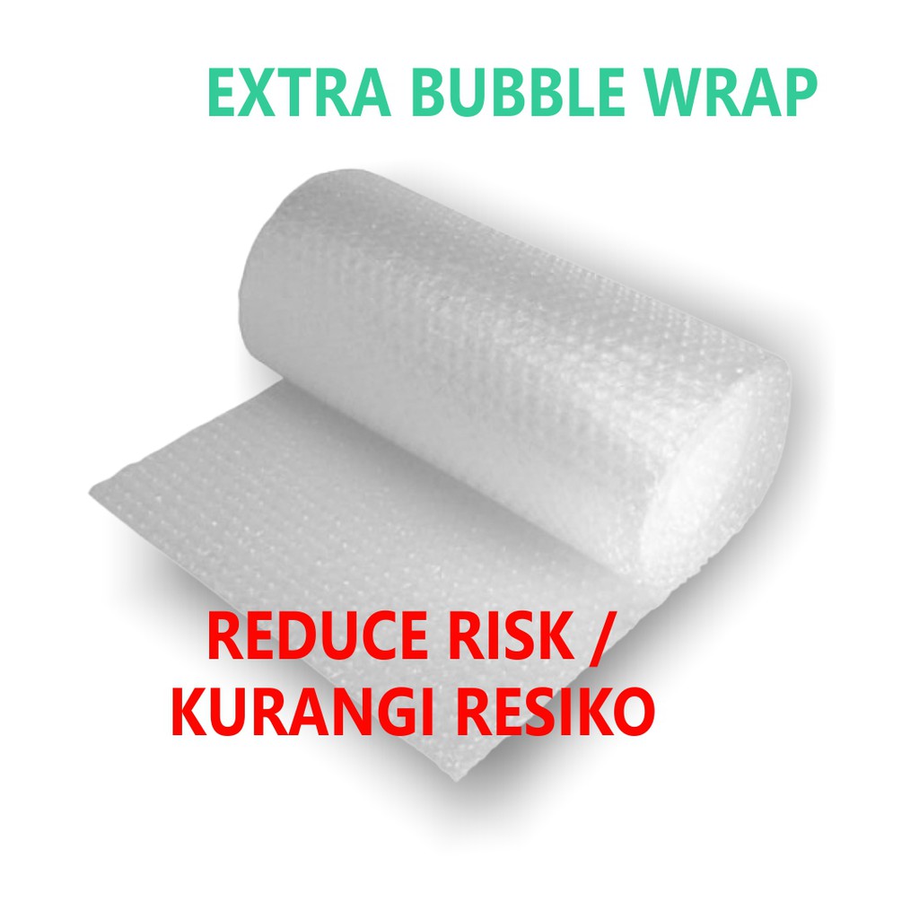 Ekstra Bubble Wrap / Plastik Bubble / Packing tambahan Supaya lebih Aman