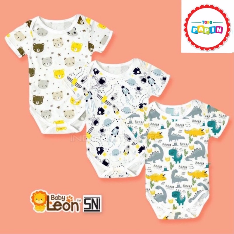 Jumper Anak Bayi Baby Leon Baju Bayi Baby Jumper Jumpsuit Anak Bayi