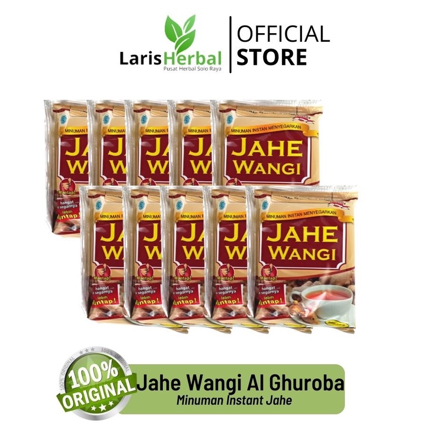 

ORIGINAL Jahe Wangi Al Ghuroba | Minuman Instant Jahe