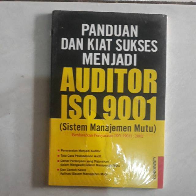 Buku Auditor Iso 9001 Sistem Manajemen Mutu Shopee Indonesia