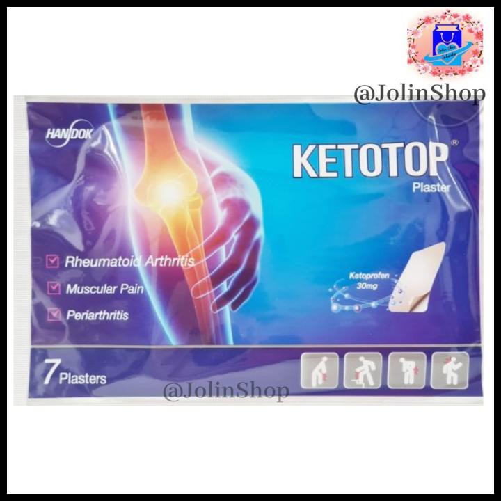 Koyo Ketotop Plaster Asli Korea - 1 Sachet Isi 7