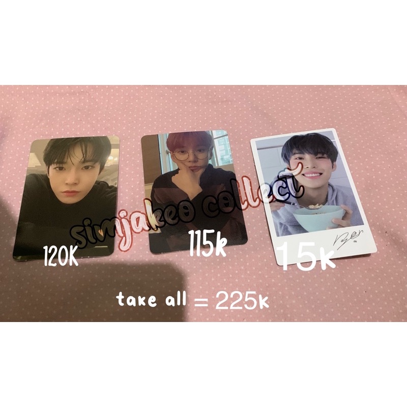 doyoung nct pc photocard neozone t Ver & N Ver