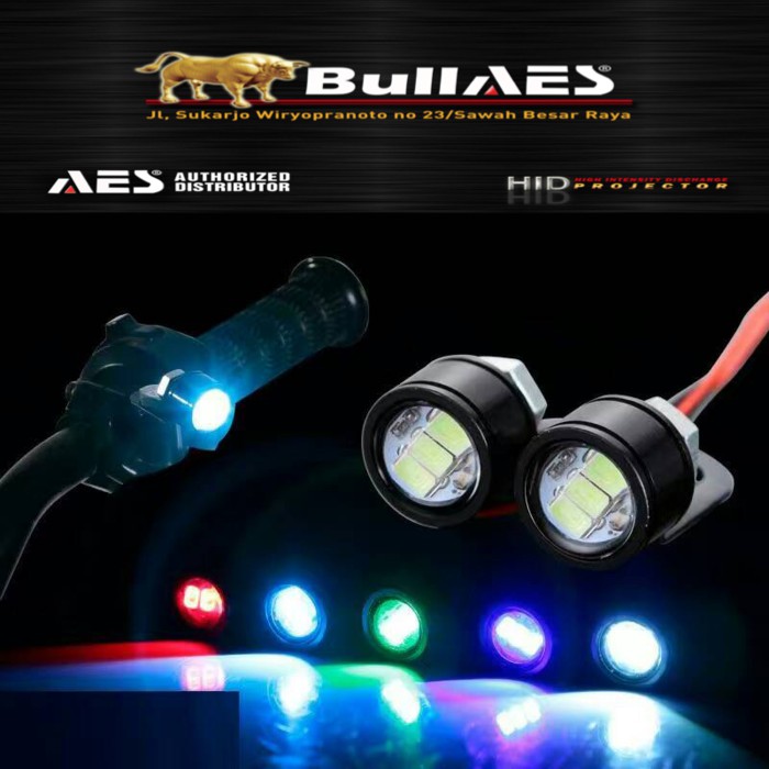 Lampu Led Mata Elang Strobo Brecket