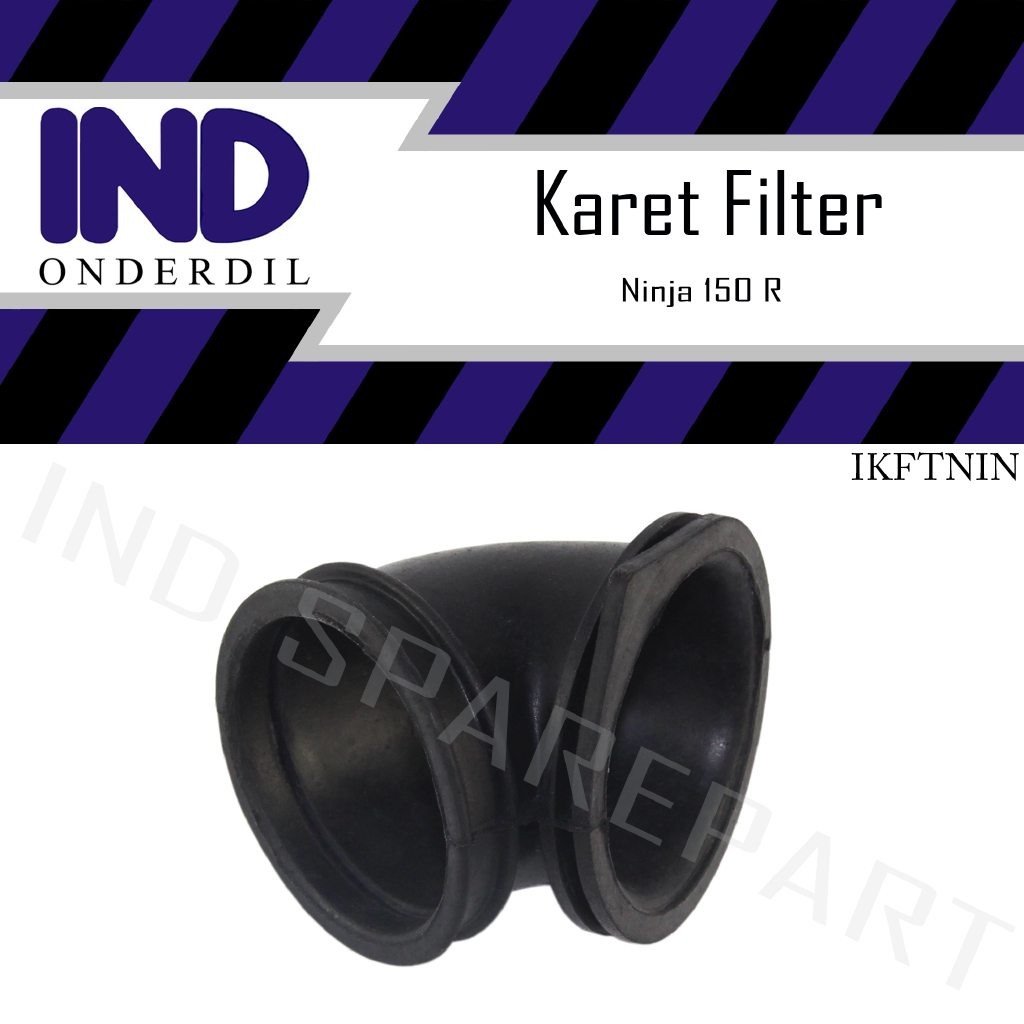 Karet Filter-Saringan Udara Join Karbu Kawasaki Ninja 150 R-150R-2 Tak