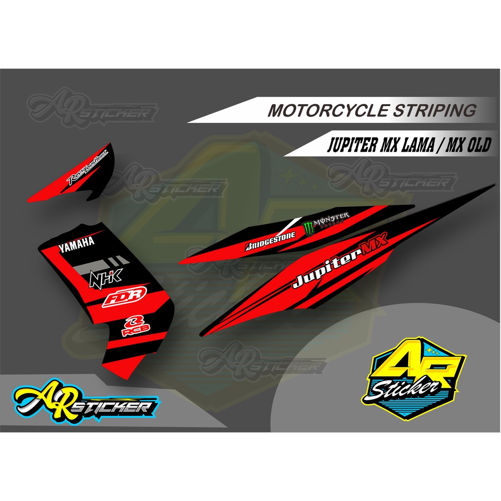 Striping Jupiter Mx Old / Striping Mx Lama / Sticker Jupiter Mx / Striping Mx Old / Stripping Stiker