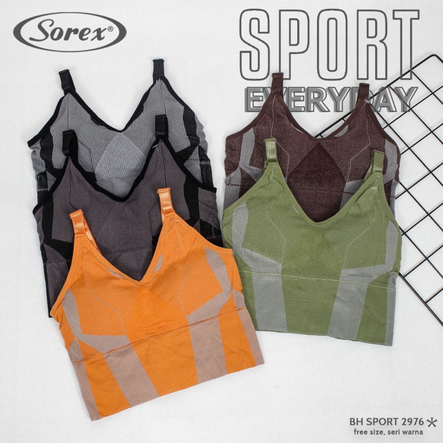 Sorex Bra Sport BH Sport sorex 2976 Senam Zumba Gym fitness Yoga