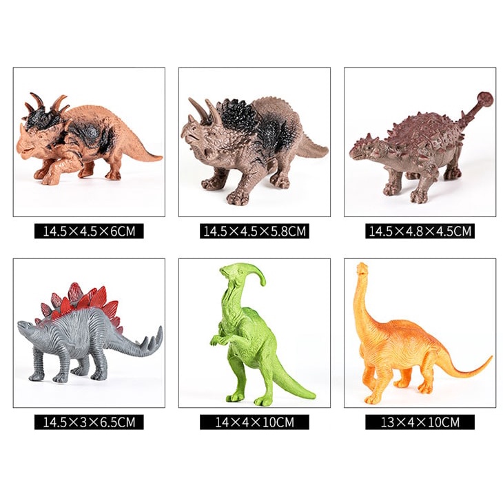 Mainan Figurine Miniature Animals or Dinosaurs - animal 58 pcs / dino 44 pcs