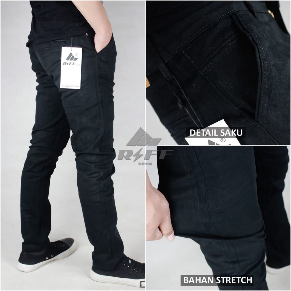 TERLARIS ! CELANA CHINO PANJANG PRIA SLIMFIT DISTRO ORIGINAL RIIF DENIM MURAH BERKUALITAS PREMIUM BAHAN MELAR  STREACT