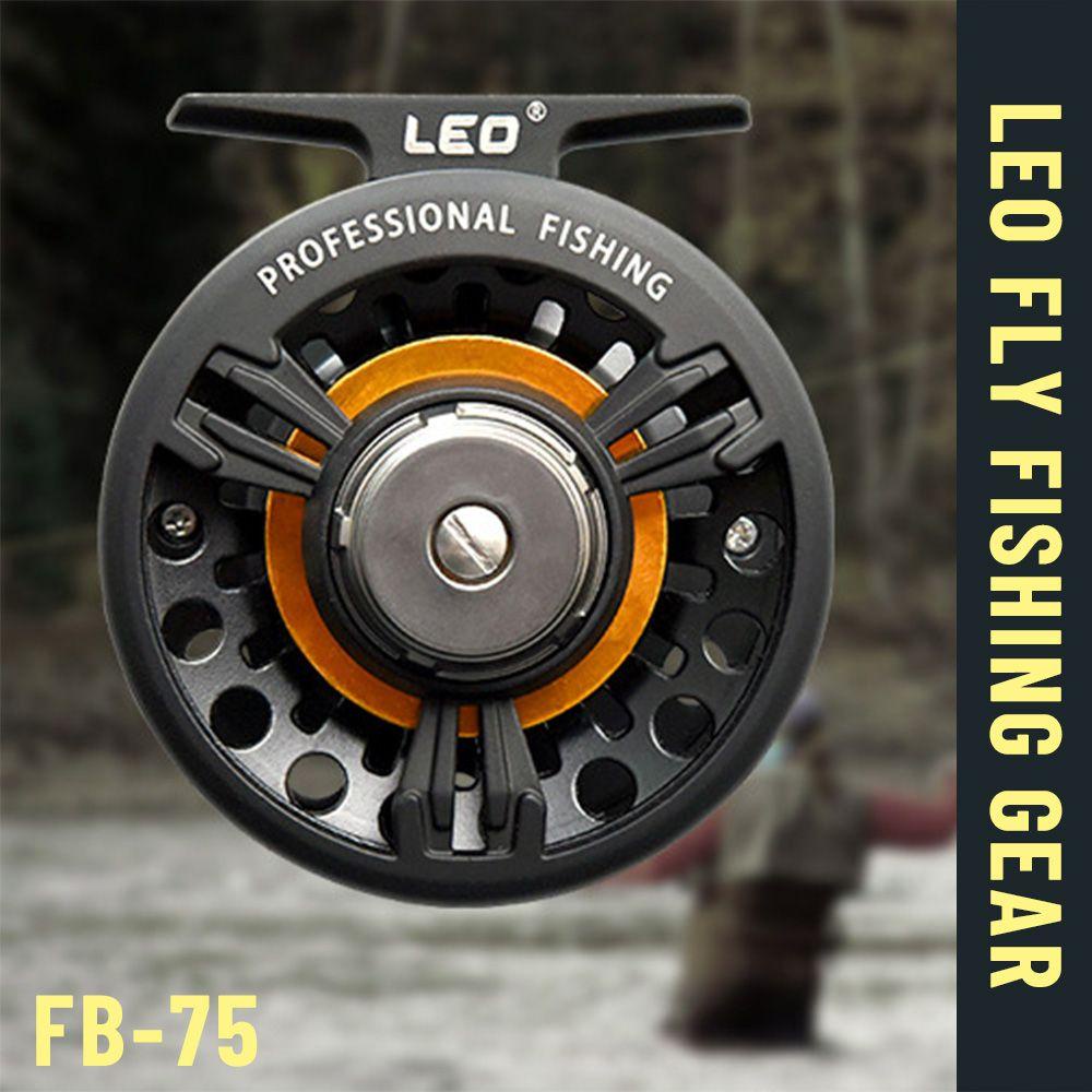 TOP Fly Fishing Rheel Hot Casting Aluminium Alloy Gagang Halus Pengereman Fly wheel