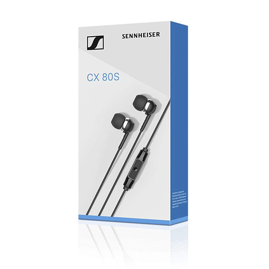 Sennheiser CX 80s in Ear Earphone with Mic CX80S CX 80 S CX80 S