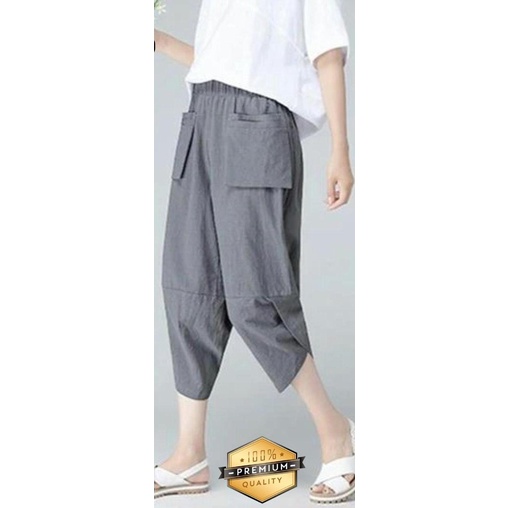 Tamp Pants / Celana Wanita Bahan Katun Cigarette