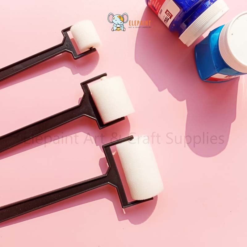 

Kuas Rol / Roll Busa Spons / Foam / Sponge Roller Brush Set