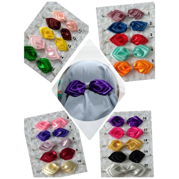 KONEKTOR MASKER PITA SATIN/KONEKTOR MASKER  CANTIK