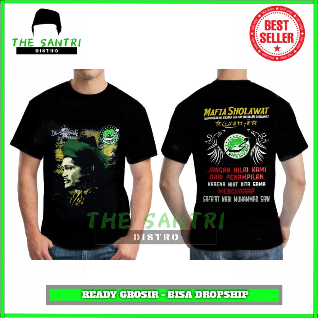 Kaos Mafia Sholawat Mafish Terbaru Shopee Indonesia