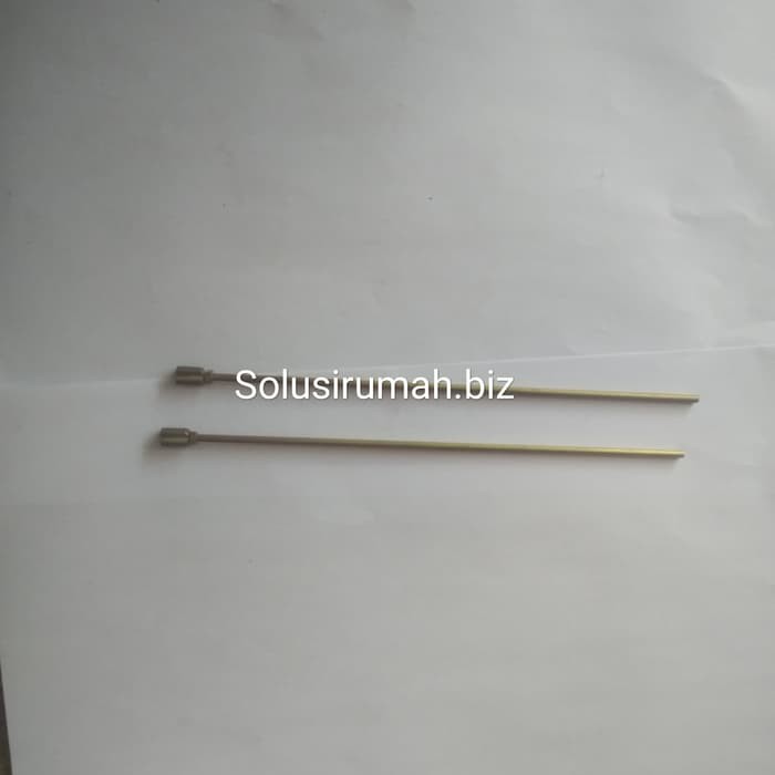 TIANG JARUM PETROMAK KUNINGAN 170*2.2MM PIPA BRASS