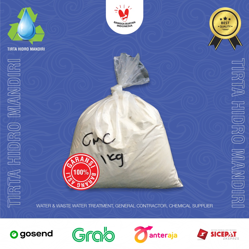 CMC TEKNIS 1 KG/ PENGENTAL SABUN / CARBOXYL METHYL CELULOSE