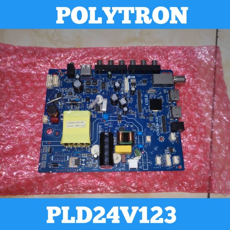 Mainboard TV LED POLYTRON 24V123 Mainboard TV POLYTRON 24V123 Mainboard POLYTRON 24V123 Mainboard 24