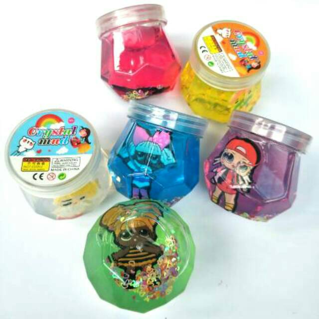 Slime Jelly Import  LOL 150gr Mainan Anak Slem Bagus