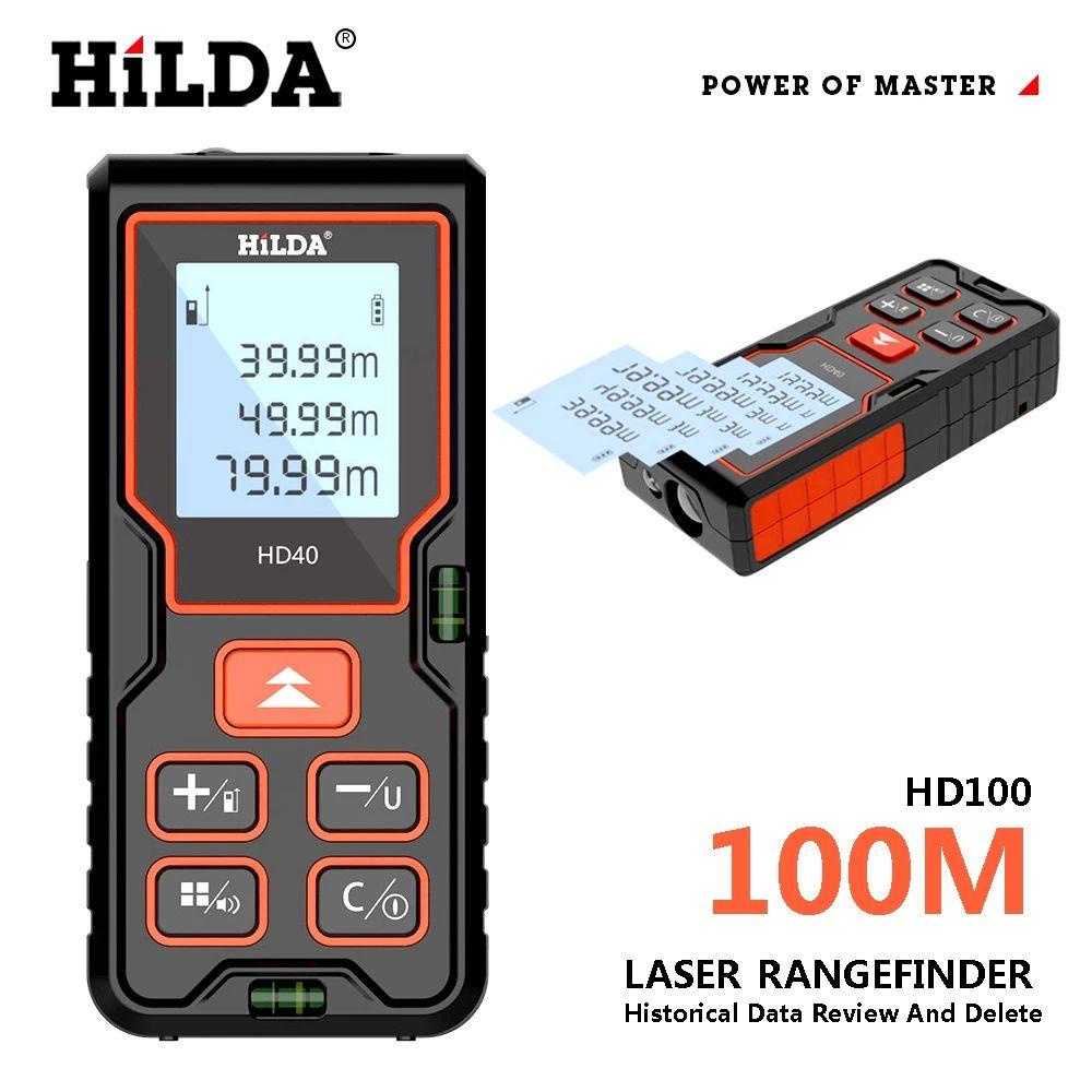 Solighter Distance Meter Alat Ukur Profesional 40M 60M 80M 100M Penggaris Digital