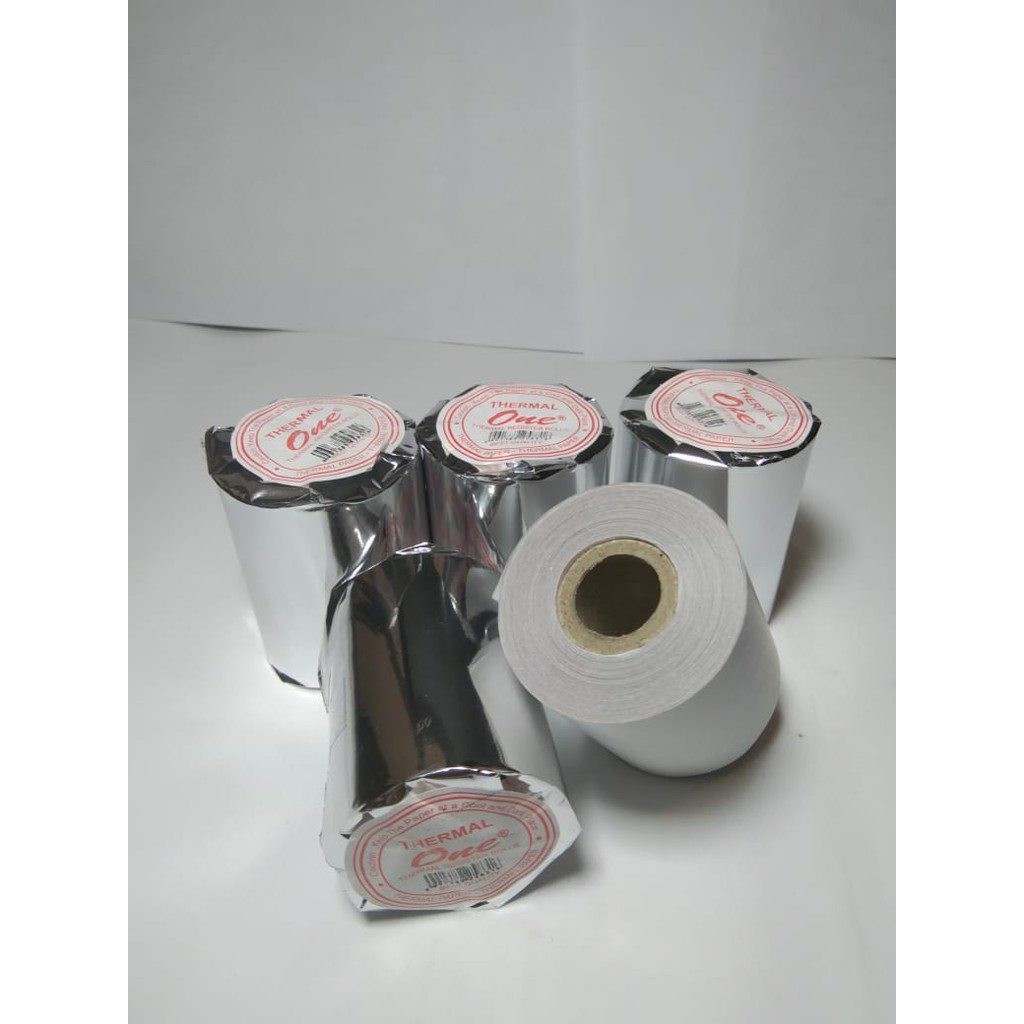 KERTAS STRUK THERMAL ONE 58MM UKURAN 58x48/58x47/57x48/57x47 MM