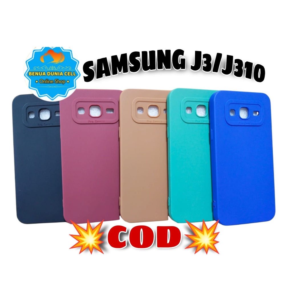 SAMSUNG J5 J500, J3 J310 J320 - SOFTCASE PRO KAMERA PC SAMSUNG GALAXY J3 J300 // J5 - BDC