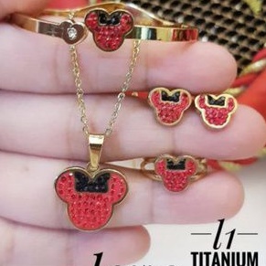 Titanium Set Perhiasan Anak F275