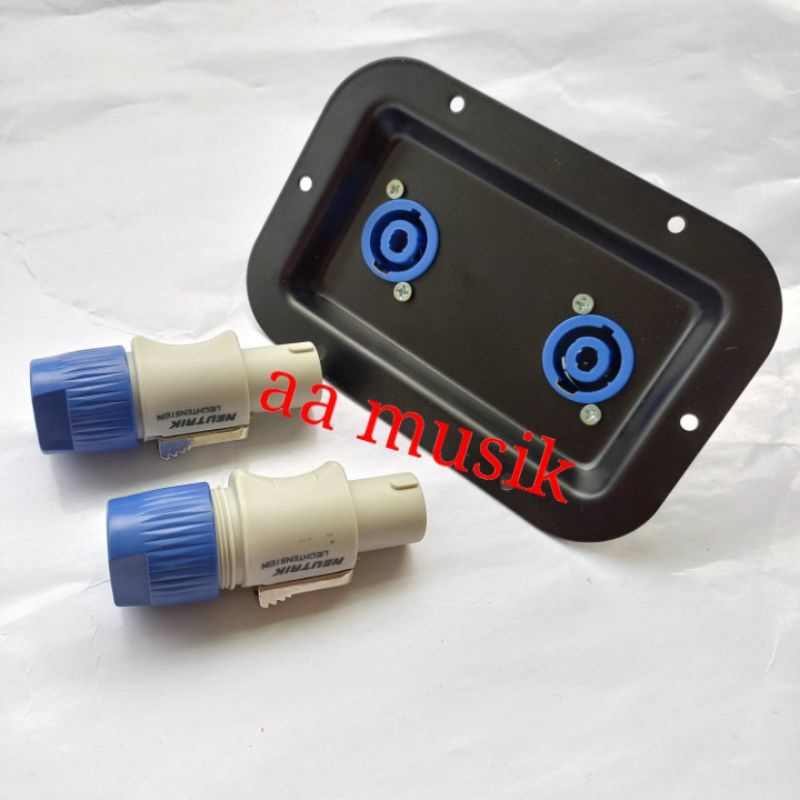 PANEL BOX SPEAKER BAHAN BESI FULL SET 2 BUAH SPIKON