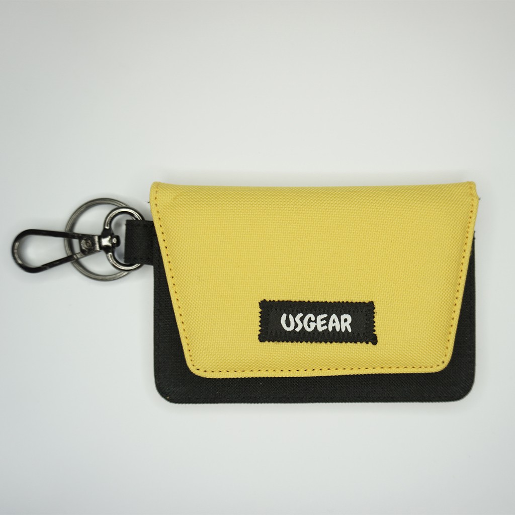 Dompet STNK E-TOLL SIM Mobil Motor Gantungan Kunci STNK - Kuning Hitam UGDA0011