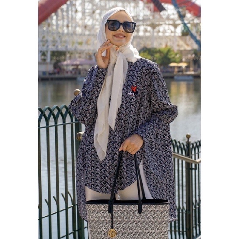 disney nameit Oversized Shirt dream park Benang jarum Buttonscarves