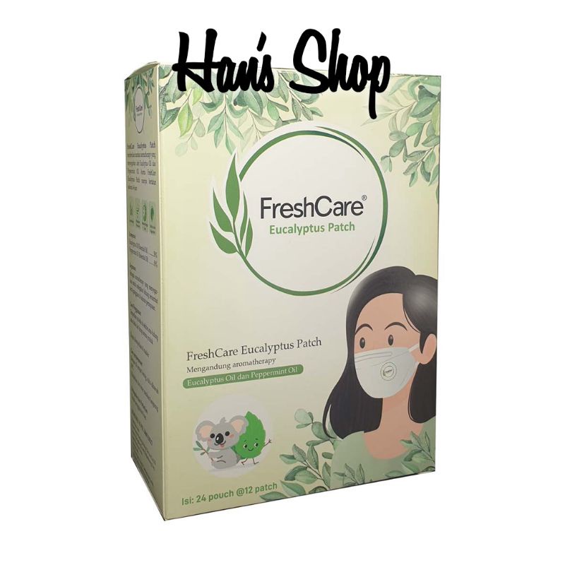 Jual FreshCare Eucalyptus Patch Isi 12 Patch Indonesia|Shopee Indonesia