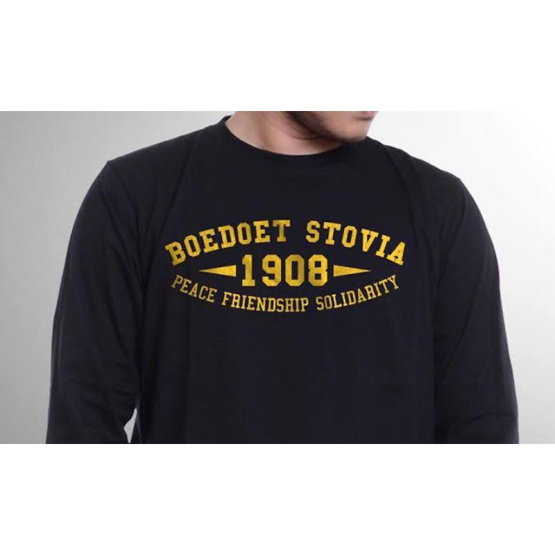 BAJU KAOS BOEDOET STOVIA 1908 PEACE FRIENDSHIP SOLIDARITY #STM #BOEDOET