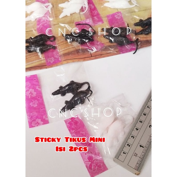 Sticky Toys Tikus Hitam Mainan Prank Murah