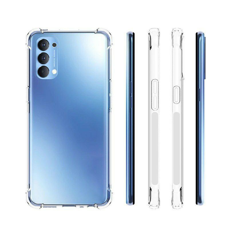 Softcase Cover Anti Crack Oppo Reno 5 / 4 / 4Pro / 4F Silikon Clear Case