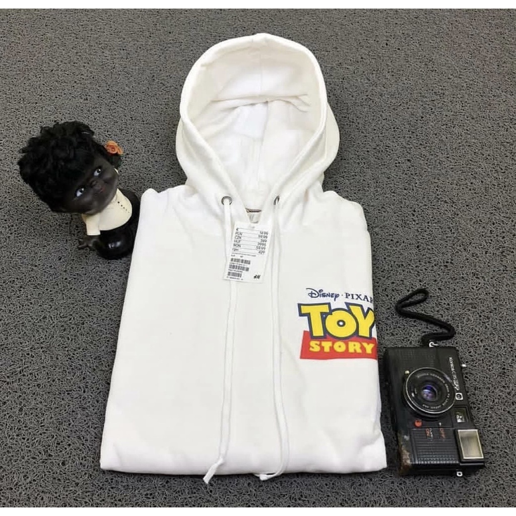 JAKET HOODIE TOY STORY H&amp;M FULL TAG &amp; LABEL PREMIUM QUALITY