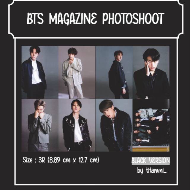 Jual BTS MAGAZINE PHOTOSHOOT | Shopee Indonesia