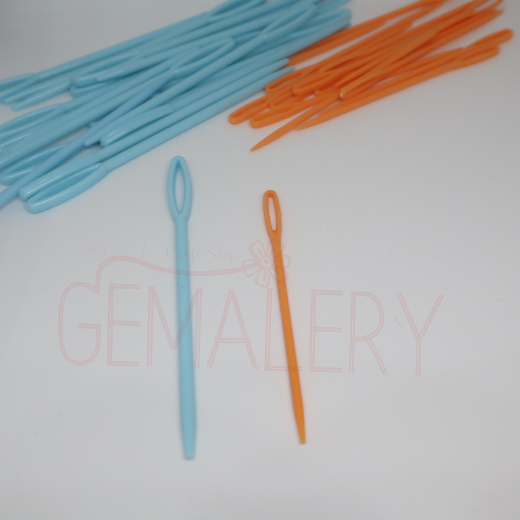 Jarum Tapestry Plastik / Tapestry Needle / Jarum Sulam / Jarum Rajut