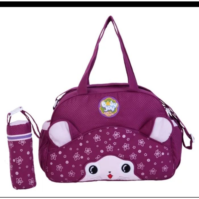 Promo !! TAS BABY JOY SERIES MELODY BJT 1019 / AS BAYI BESAR +BOTOL SUSU SINGLE MELODY SERIES BJT 1019 - TAS