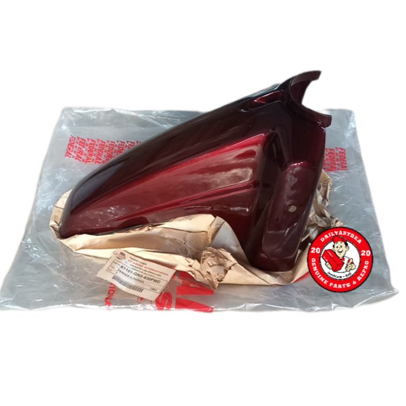 FENDER FR SLEBOR SPAKBOR DEPAN MERAH MAROON ASTREA GRAND BULUS LEGENDA ORIGINAL ORI 61101-GN5-830FMD