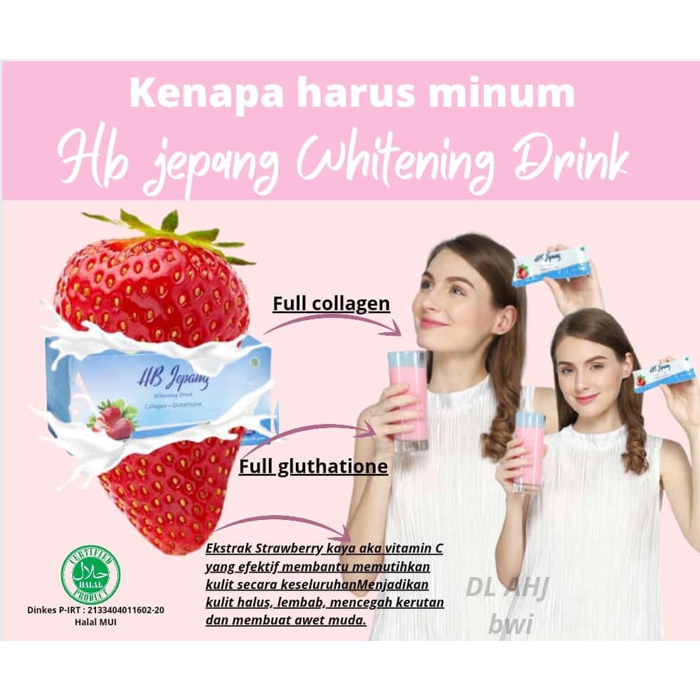 HB JEPANG WHITENING DRINK COLLAGEN