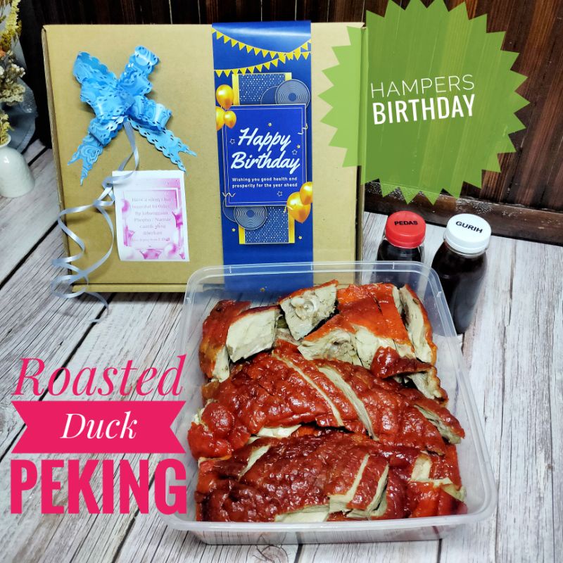 

Hampers Birthday Roasted Duck Peking (Whole)