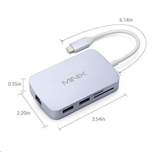 MINIX NEO C-V - 7-in-1 USB-C Multiport Adapter