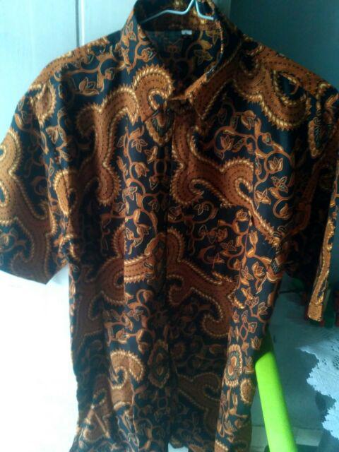 Kemeja Batik Pria Modern Motif Jalu Exclusive